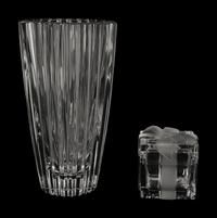 Two Tiffany & Co. Glass Table Articles
