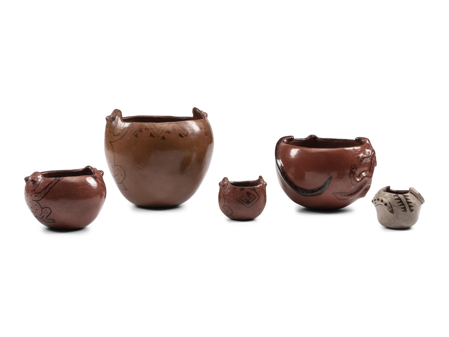 Maricopa and Tohono O'odham Pottery, with Reptiles and Amphibians