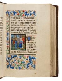 FOLLOWER OF LOYSET LIÉDET (active 1448–1478) and THE MASTER OF EDWARD IV (active 1470–1490) with FOLLOWER OF WILLEM VRELANT (active 1454–1481) Book of Hours, in Latin, illuminated manuscript on parchment [Southern Netherlands, Bruges, c. 1480]
