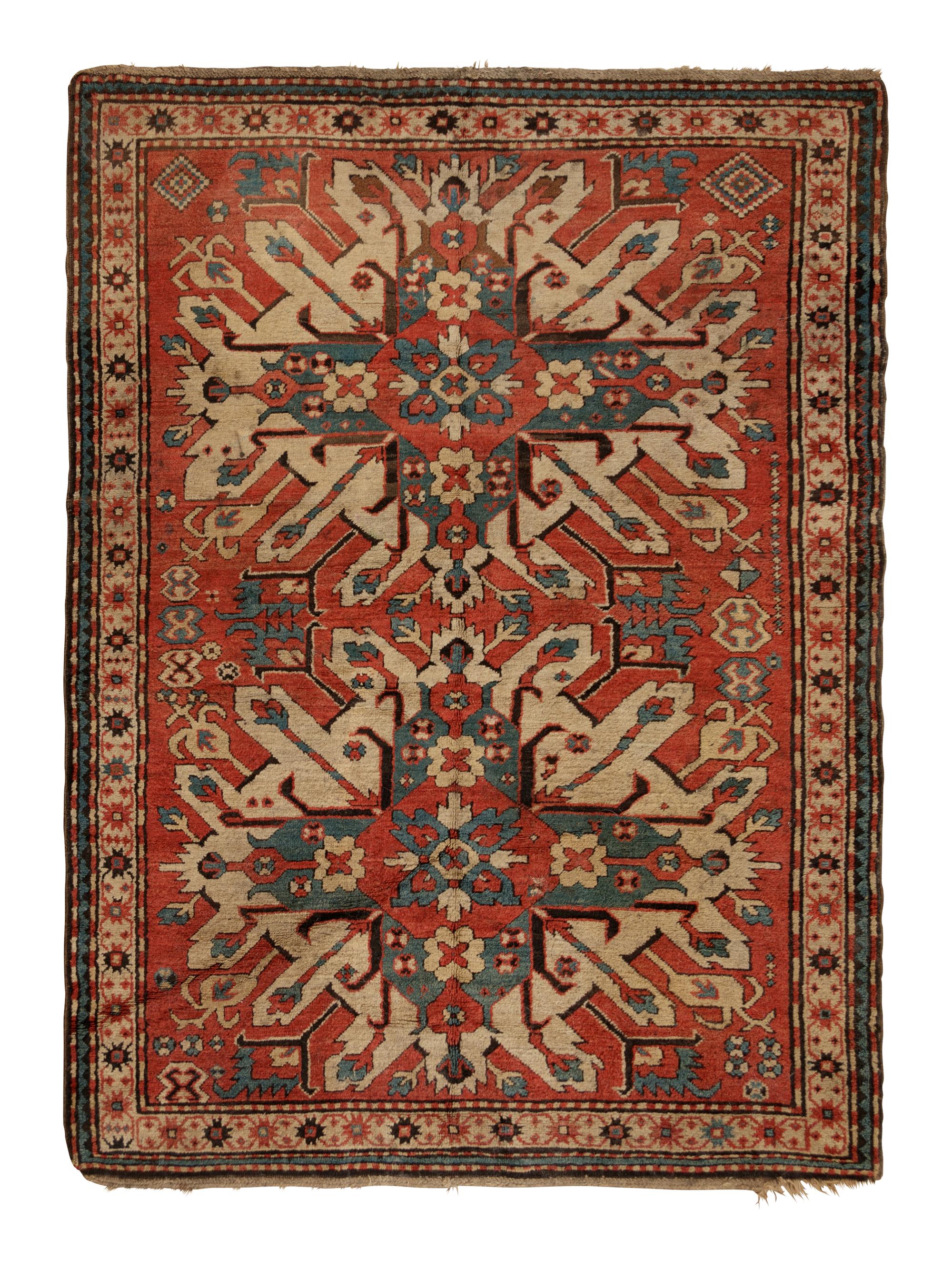 A Kazakh Wool Rug