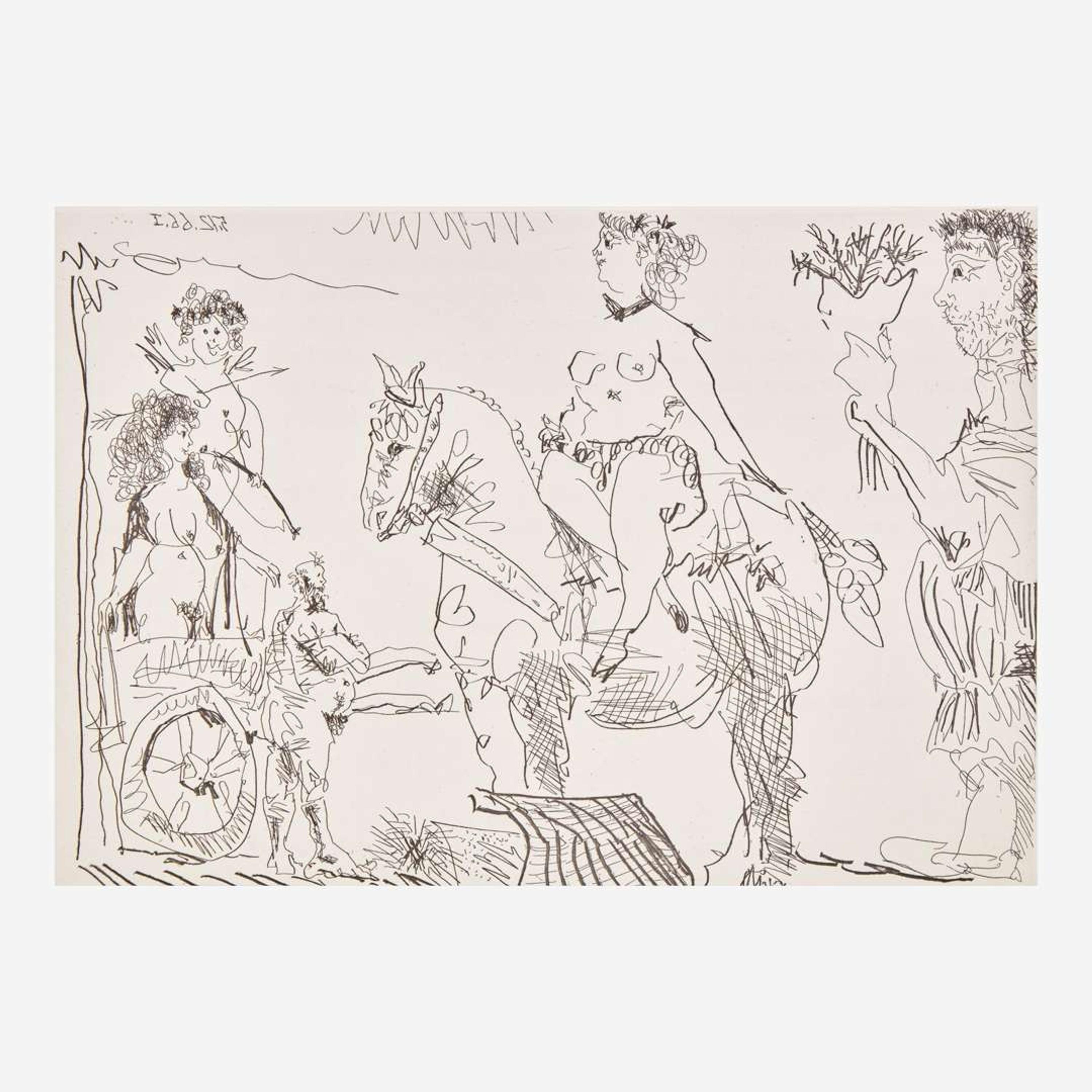 Fernand Crommelynck (Belgian, 1886-1970) and Pablo Picasso (Spanish, 1881-1973) Le Cocu Magnifique