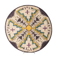 Polychrome Basket, with Rain, Lightning, and Yeis