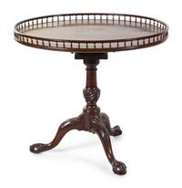 A George III Mahogany Tea Table