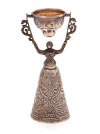 A German Silver Wedding Cup — Unknown, Maker, 20th Century