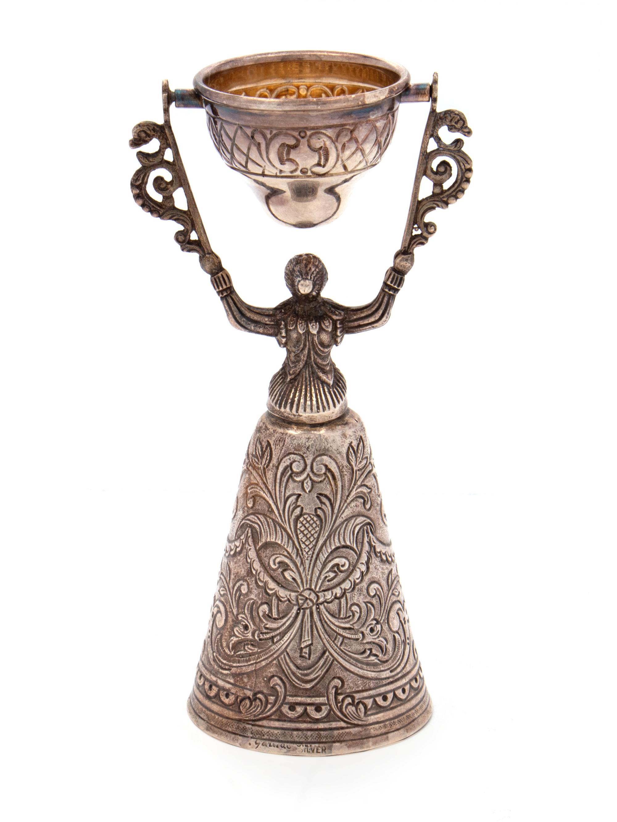 A German Silver Wedding Cup — Unknown, Maker, 20th Century