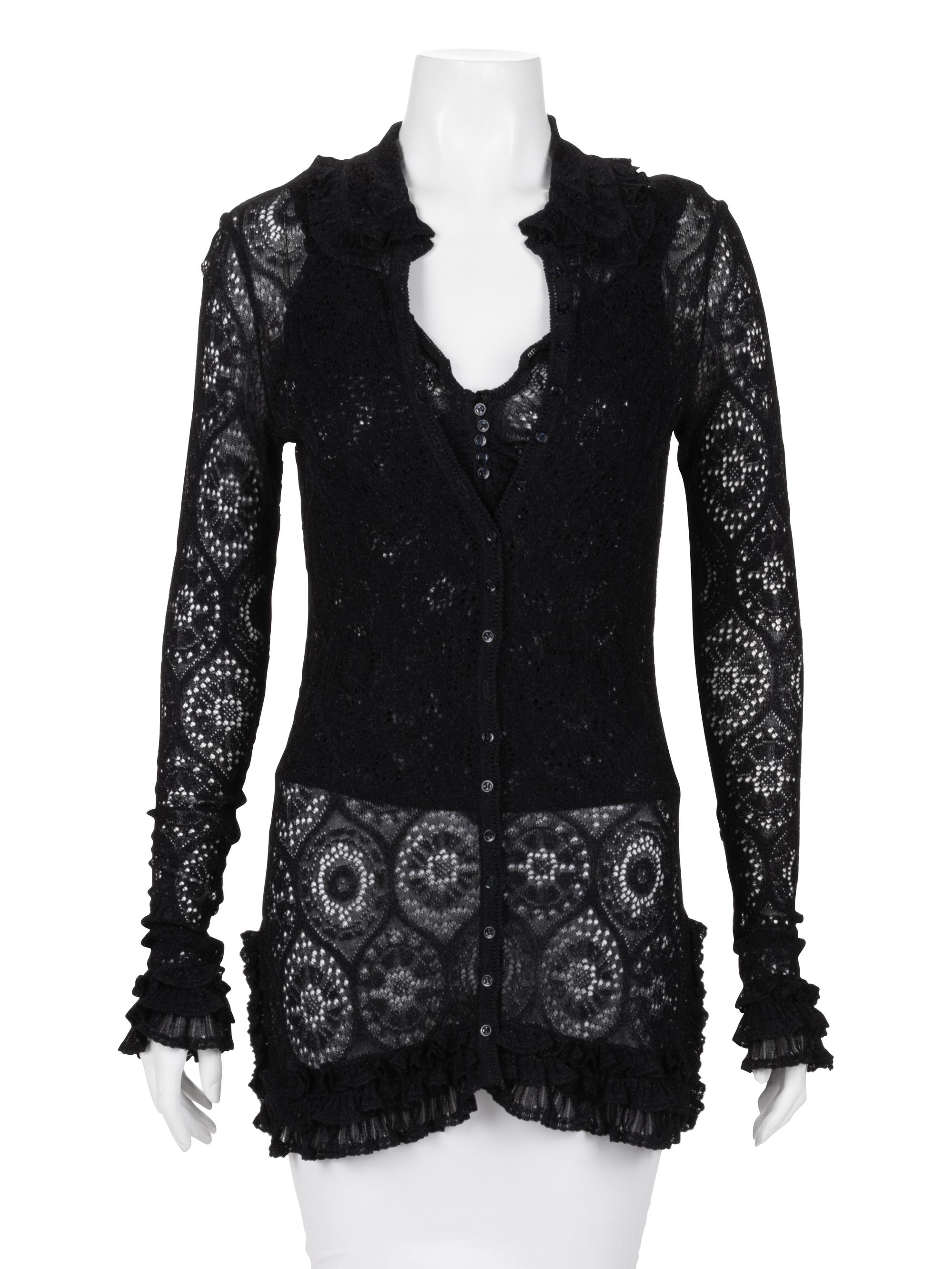 John Galliano Knit Cardigan Set, 2000-10s