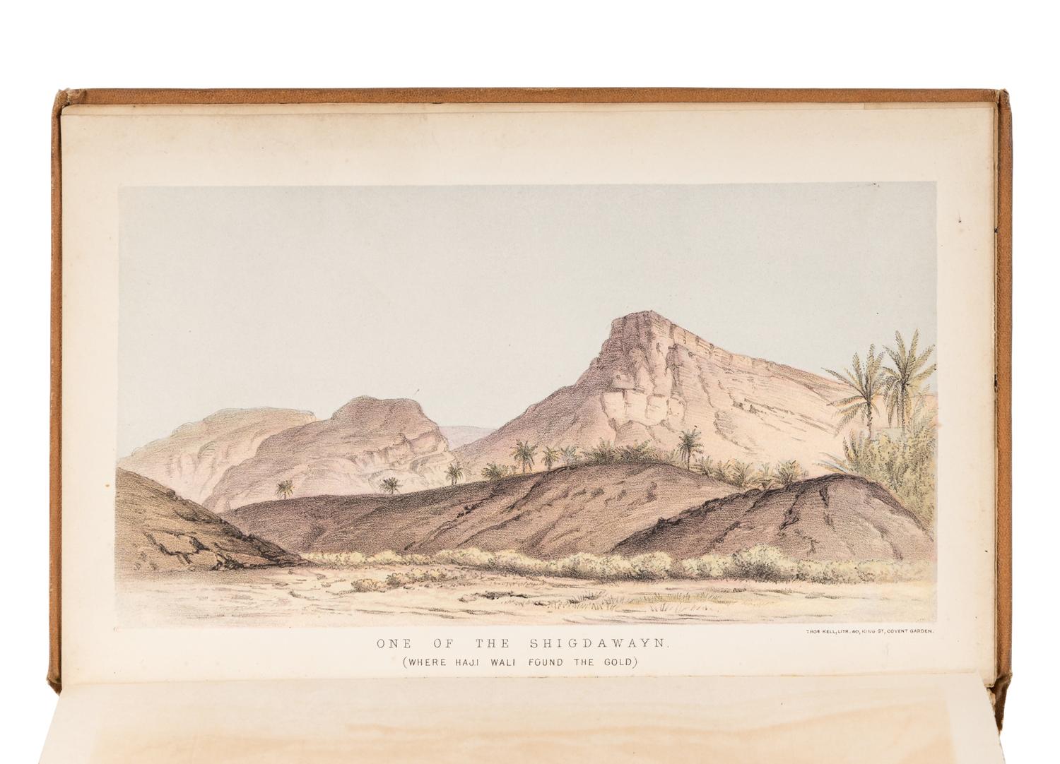 BURTON, Richard Francis, Sir (1821-1890). The Land of Midian (Revisited) . London: C. Kegan Paul & Co, 1879.