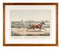 [HORSE RACING SCENES] -- CURRIER and IVES, publishers -- After Henri Delattre, Otto Knirsch, or , Louis Maurer