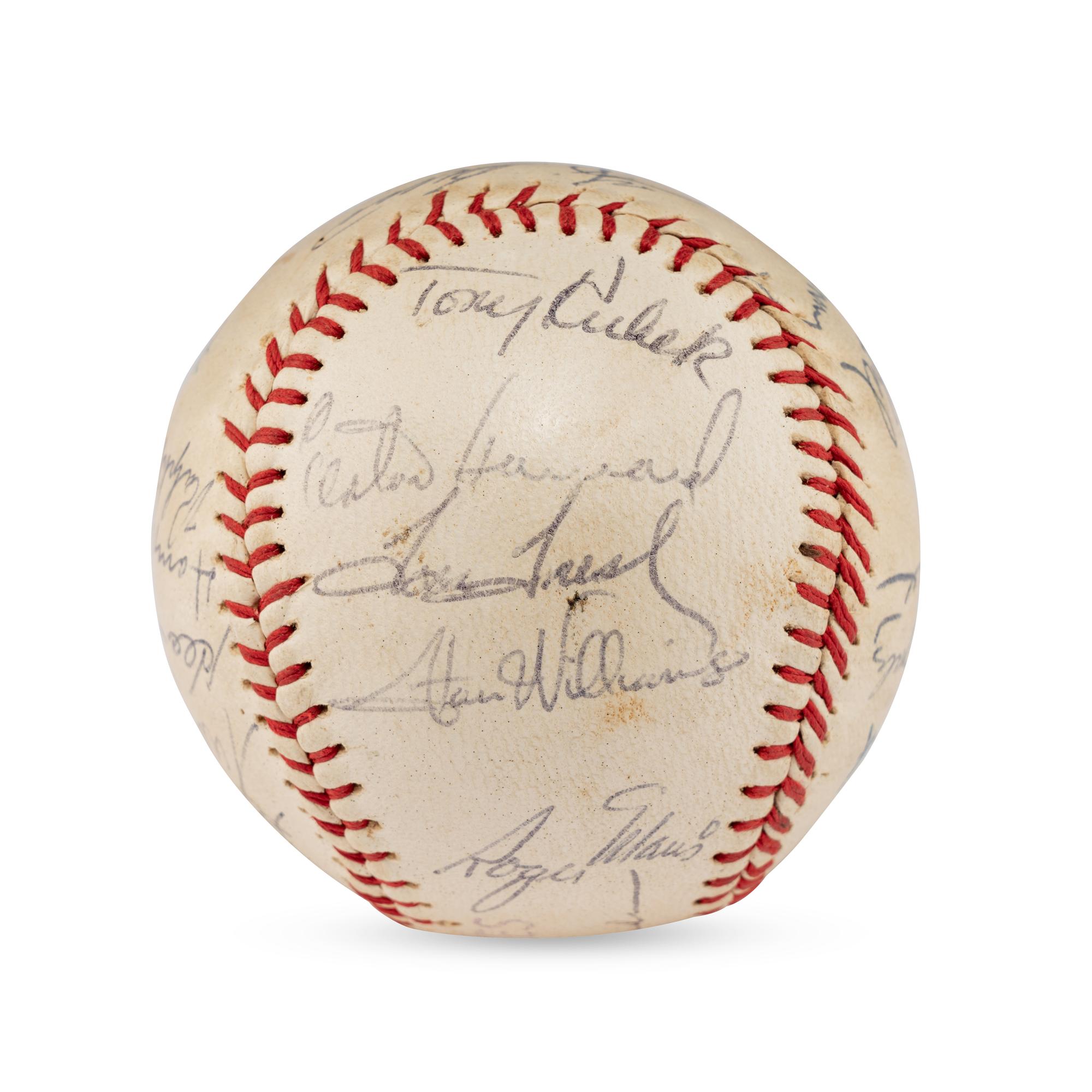 A 1963 New York Yankees Team Signed Autograph Baseball (Beckett Authentication Services Letter of Authenticity)