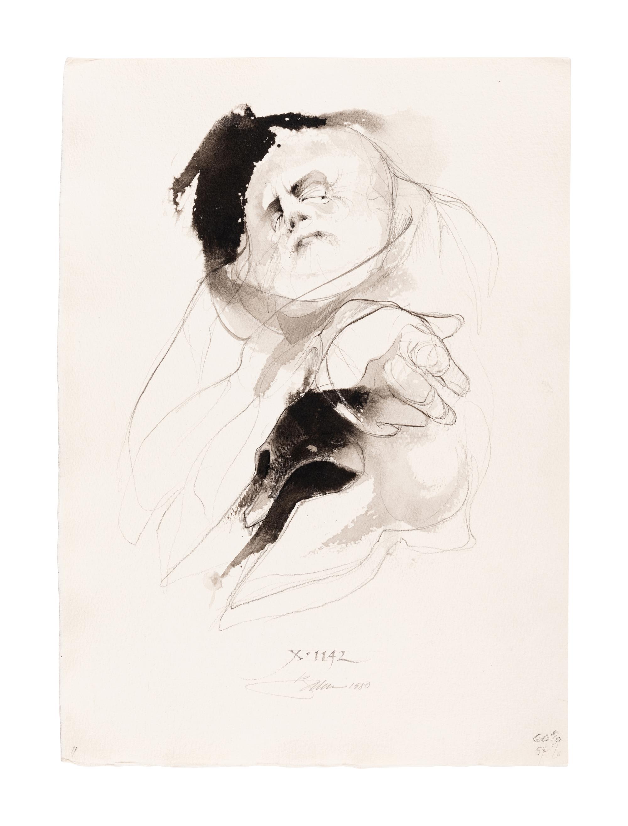 [MOSER, Barry, illustrator]. VIRGIL MARO, Publius. 9 original pen & ink with wash and pencil drawings for Allen Mandelbaum’s translation of Virgil’s Aeneid , published 1981. [ca 1980]. Each 390 x 285 mm. Each signed and dated by Moser, and with his calligraphic captions (as they appear in published edition) and annotations for the printer. Accompanied by 32 small ink rough sketches for the work, each 226 x 117 mm. With numerous captions and annotations including book and verse references.