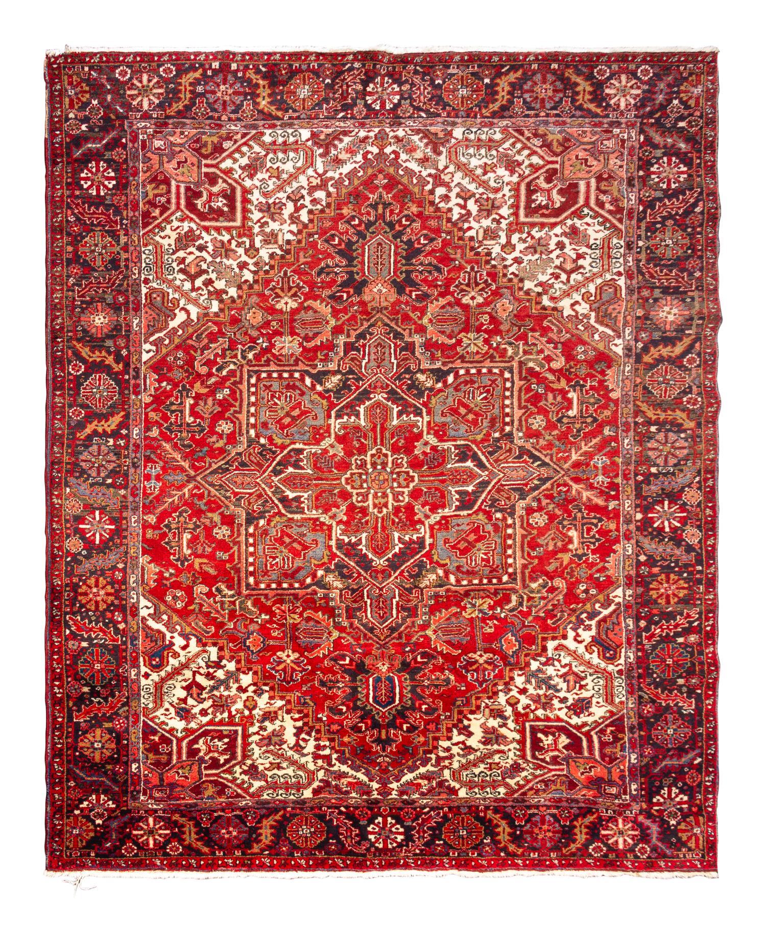 A Heriz Wool Rug