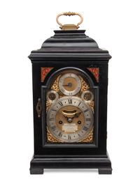 A George I Ebonized Repeating Bracket Clock
