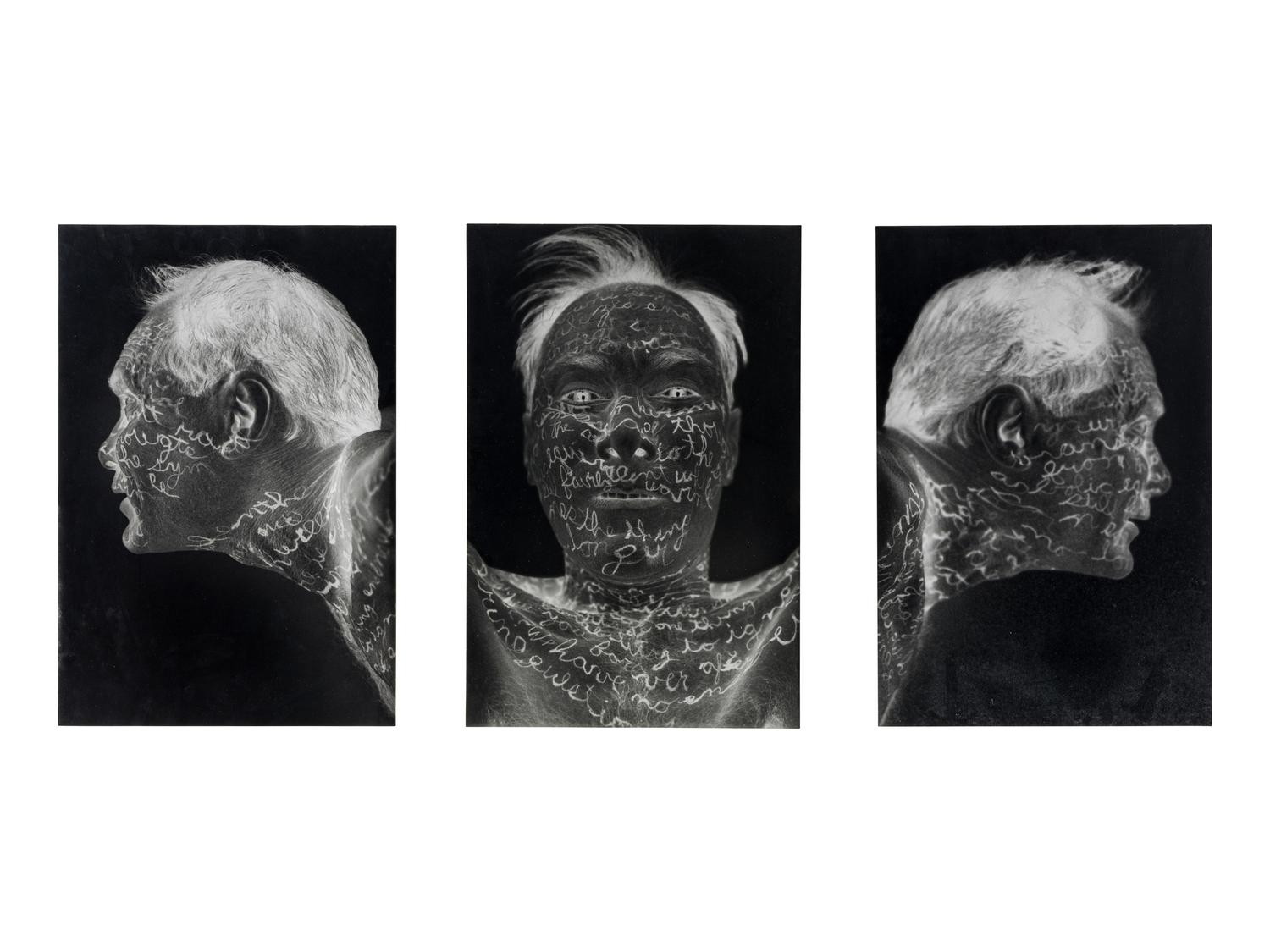 William Anastasi (born 1933) Autobodyography I-III, 1994