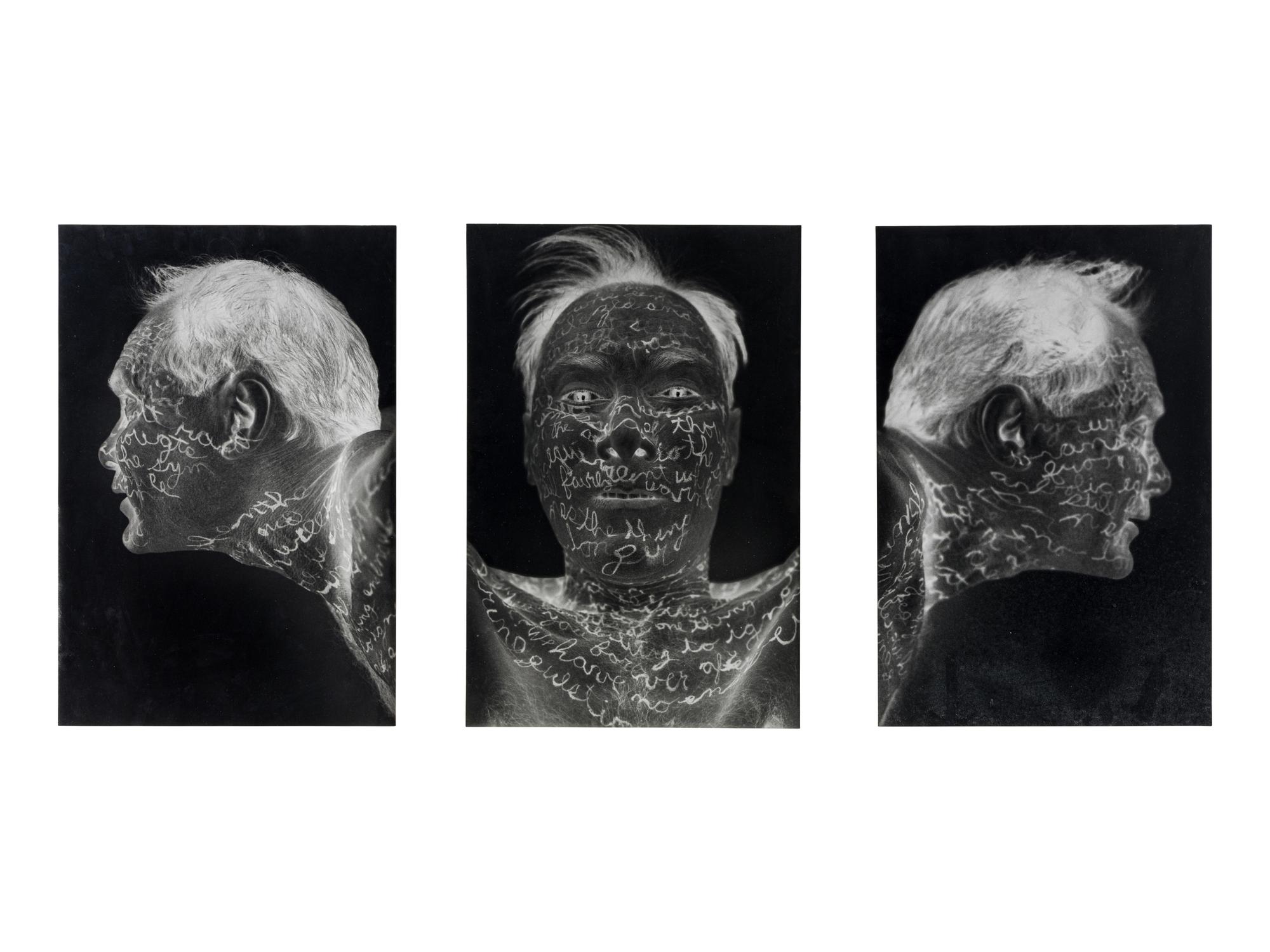 William Anastasi (born 1933) Autobodyography I-III, 1994