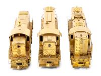 A Group of Three Brass HO-Gauge Diesel Locomotives