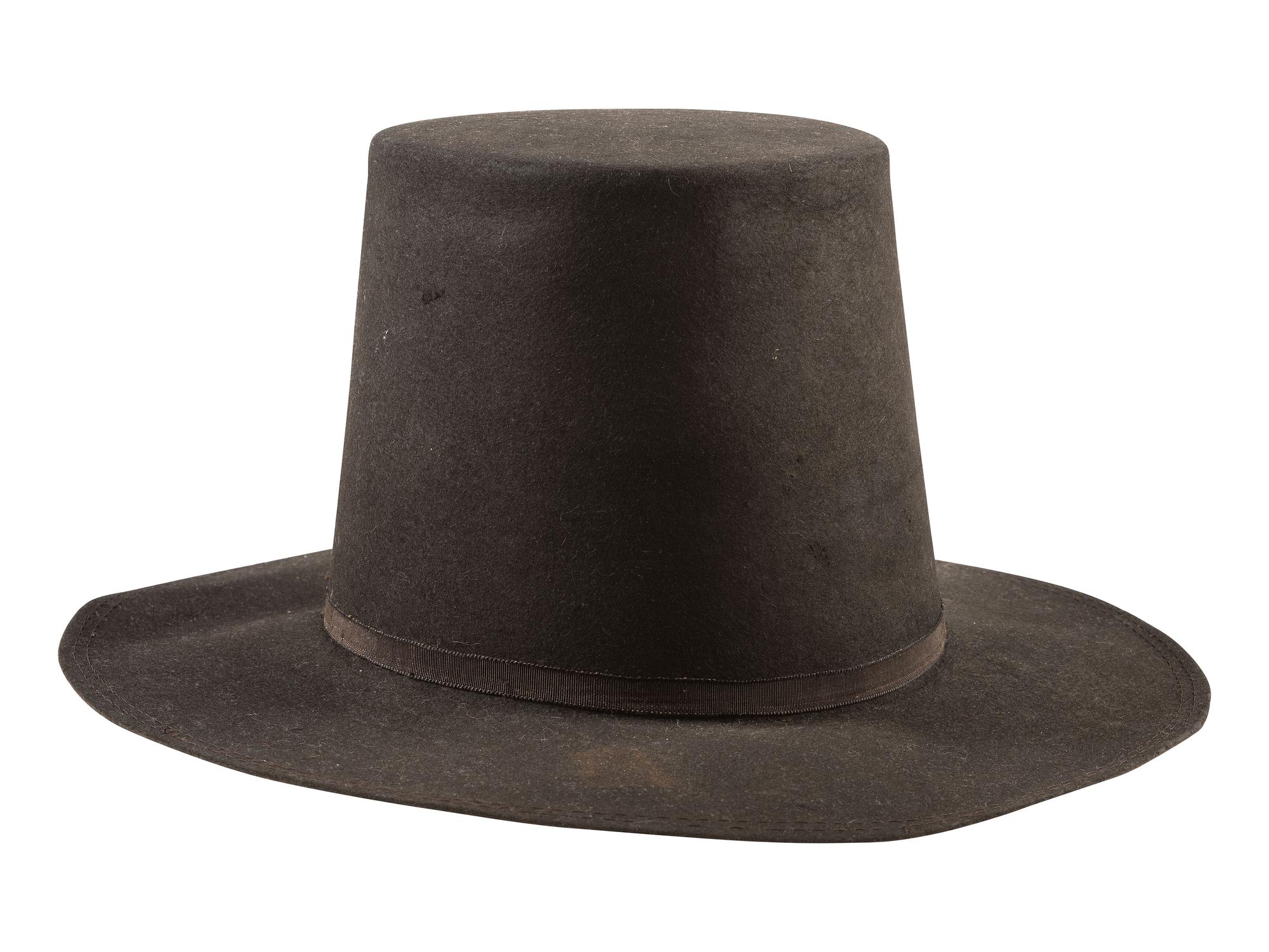 [CIVIL WAR]. Unissued enlisted Hardee hat with original interior label, unpunched