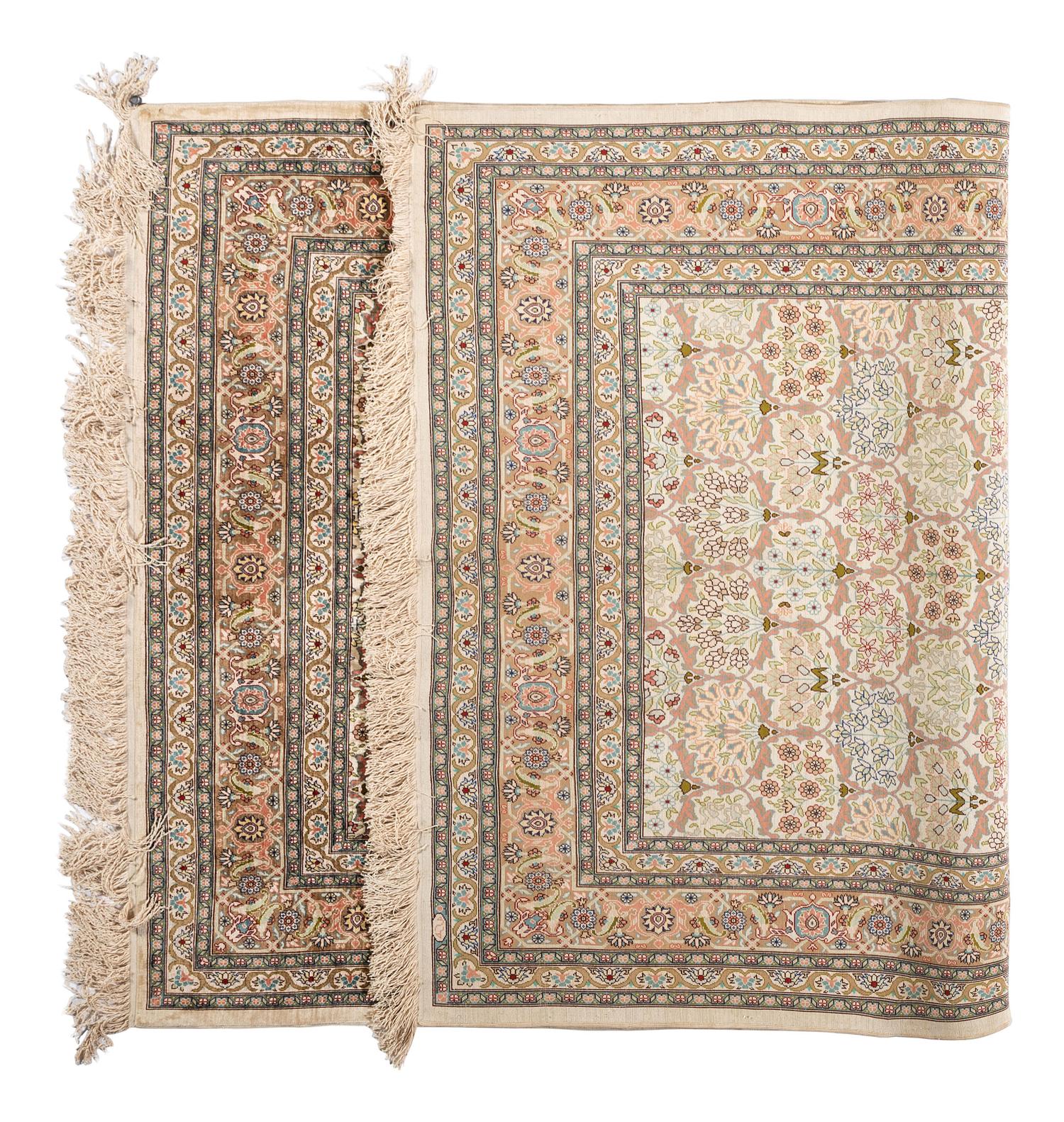 A Turkish Silk Rug