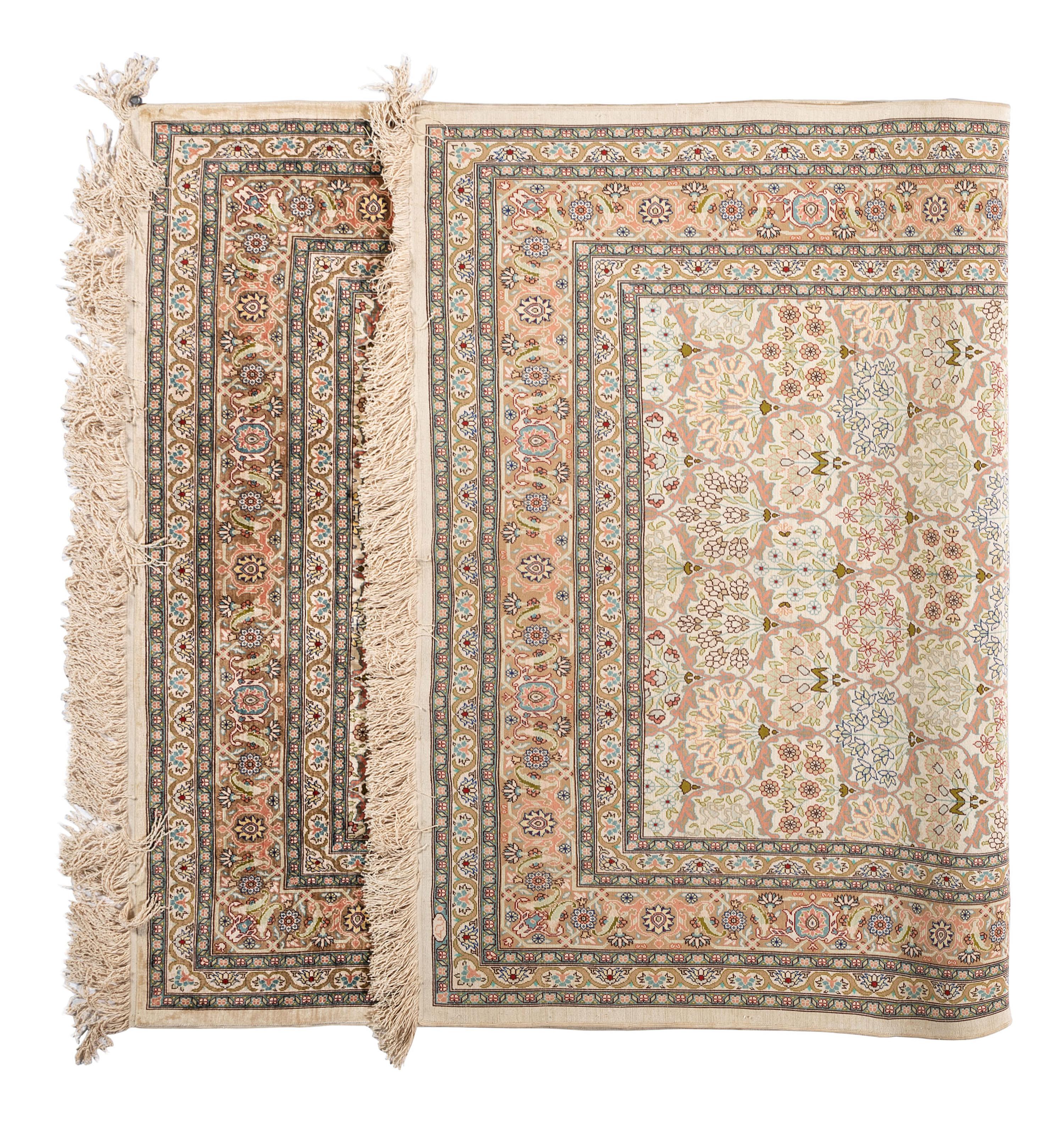 A Turkish Silk Rug