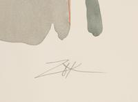 Prussian Blue and Untitled (Pink Abstract) (two works), 1978