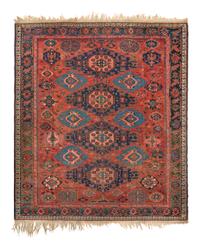 A Kuba Soumak Wool Rug
