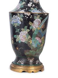 A Pair of Cloisonné Vases — 20TH CENTURY