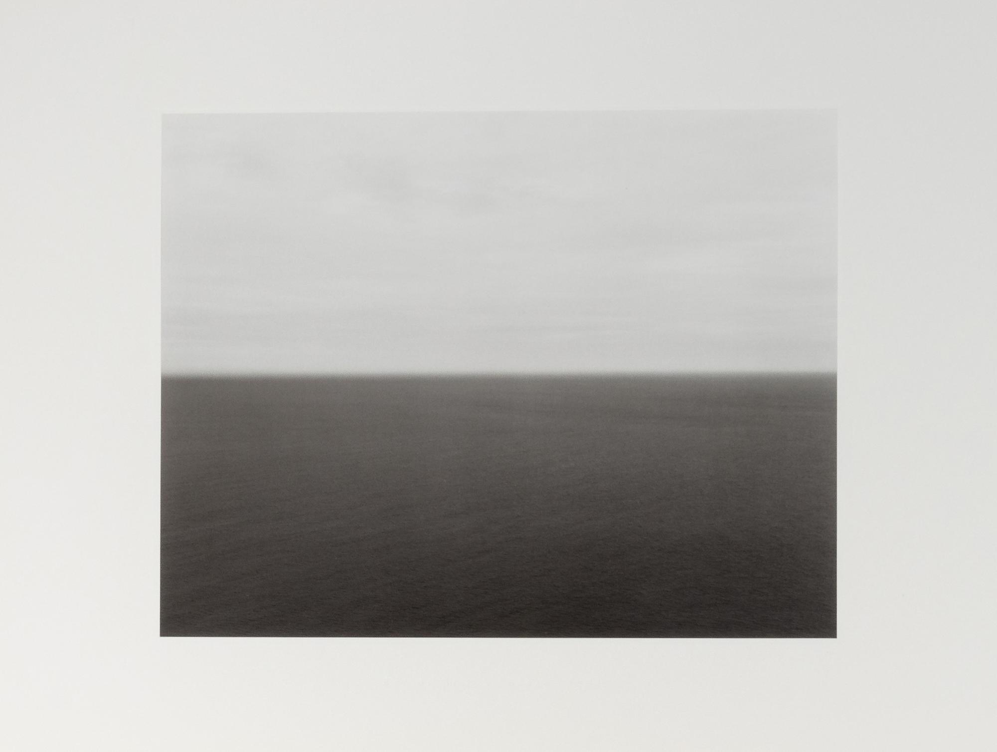 Hiroshi Sugimoto (born 1948) Arctic Ocean, Nord Kapp, 1990; and Bay of Biscay, 1991, from "Time Exposed"