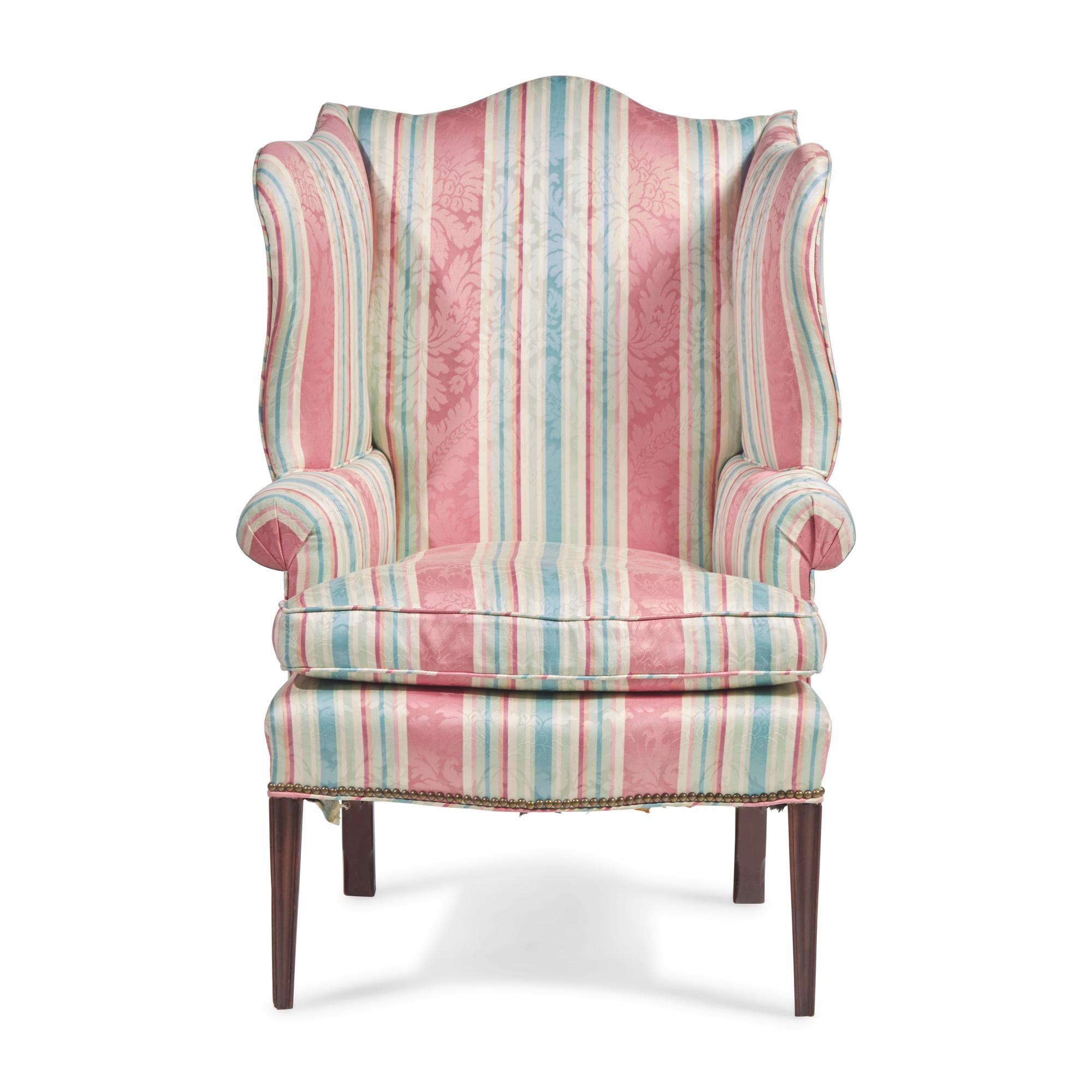 A Federal Mahogany Easy Chair