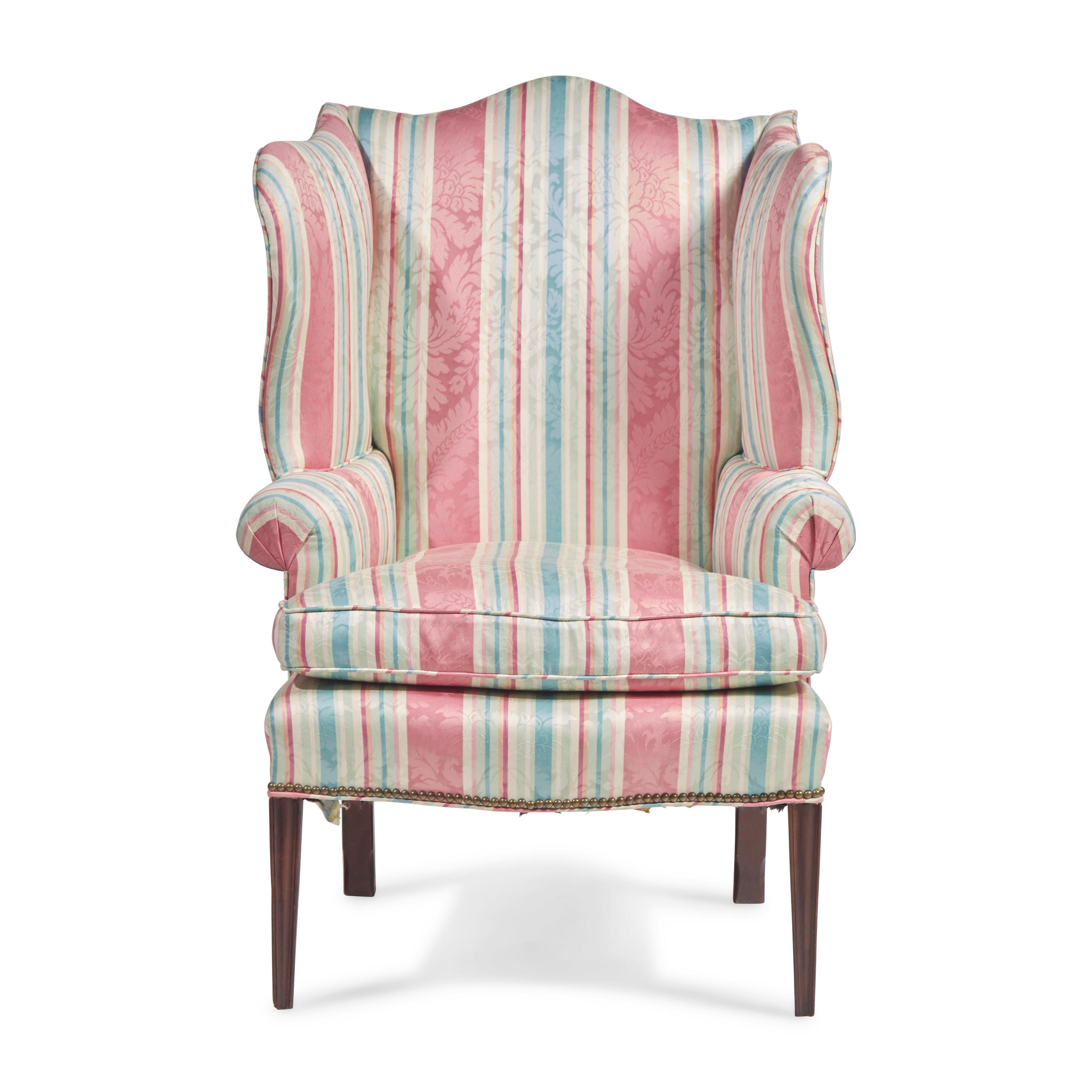 A Federal Mahogany Easy Chair