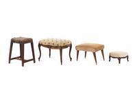 A Group of Four Stools