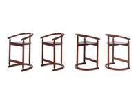 Set of Four Bar Stools