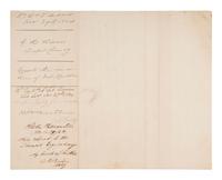 [CIVIL WAR]. 1st SC Inf. report re: bombardment of Fort Moultrie, "cut up by the fire of the enemy."
