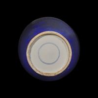 A Chinese Bleu Poudre Glazed Rouleau Vase, Late Qing Dynasty 清晚期 灑藍釉棒槌瓶