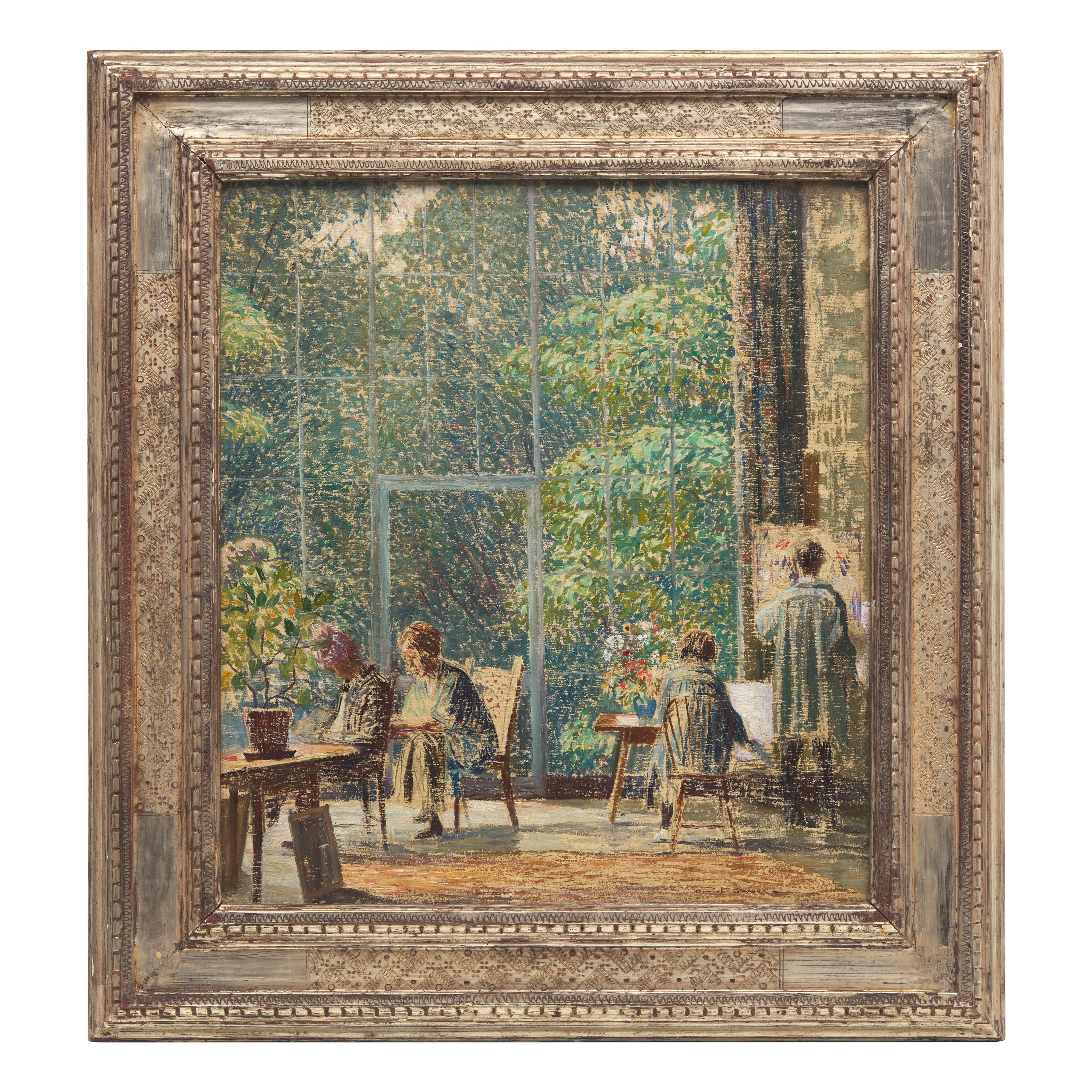 Daniel Garber (American, 1880-1958) — The Studio , 1922
