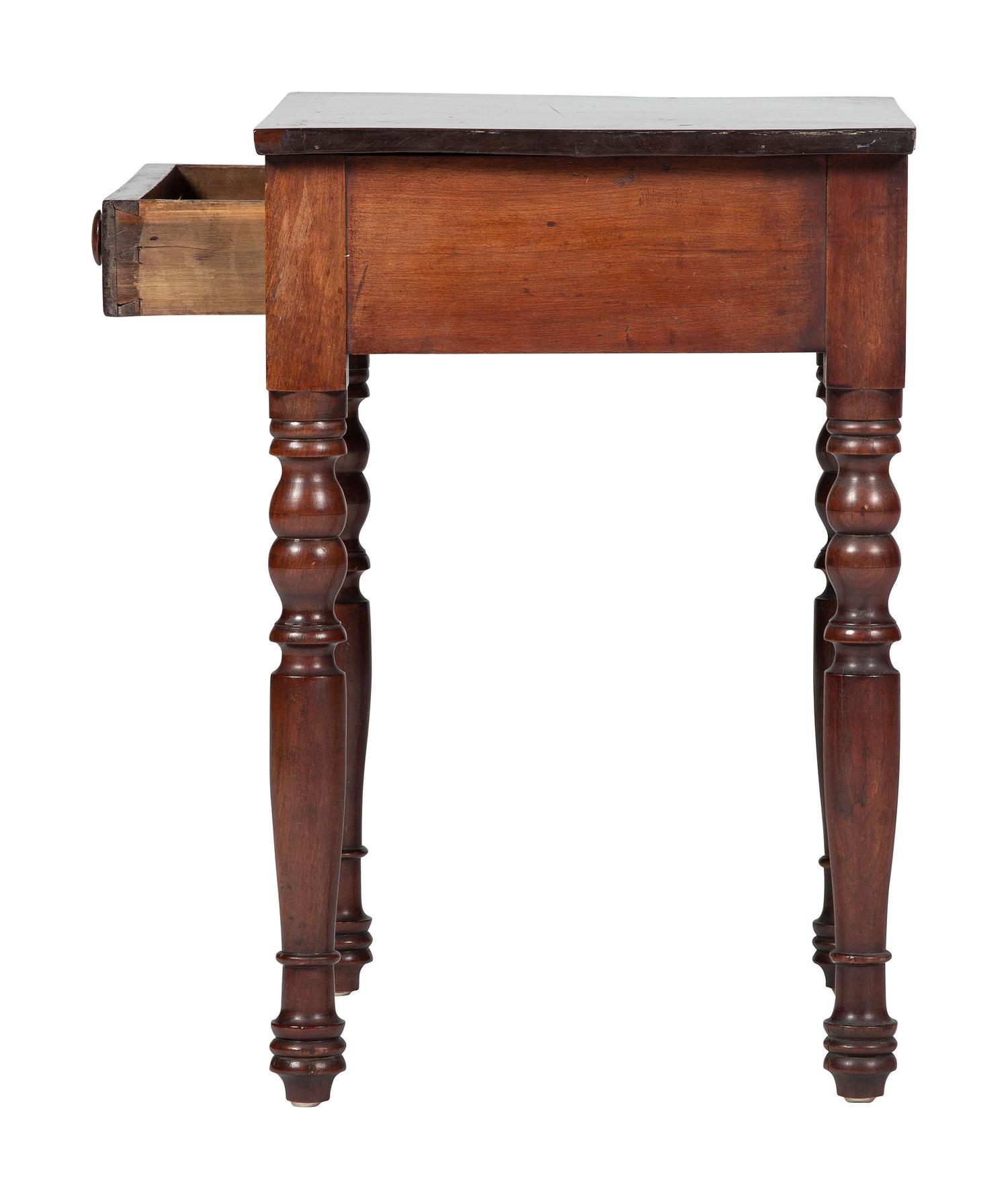 A One-Drawer Cherry Work Table