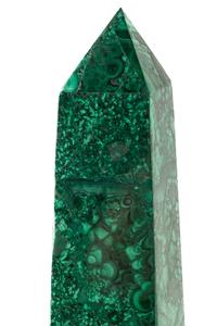 A Pair of Malachite Obelisks
