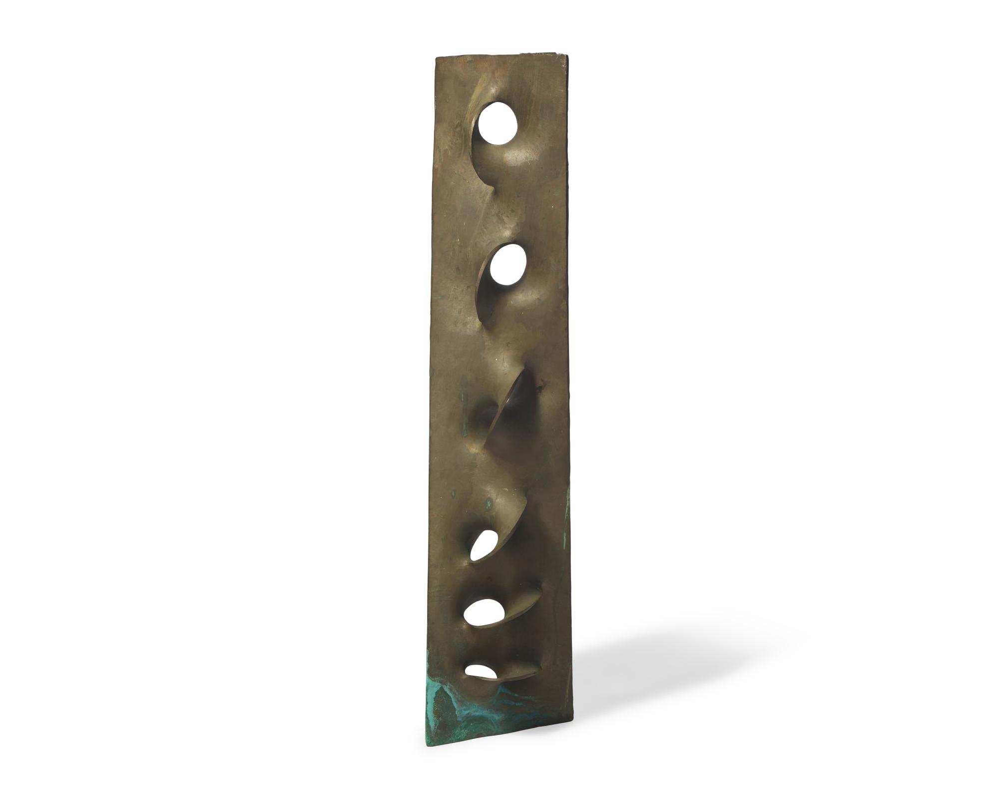 Pierced Tapering Wedge (helical apertures)