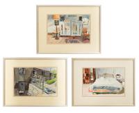 Three Interiors, 1986