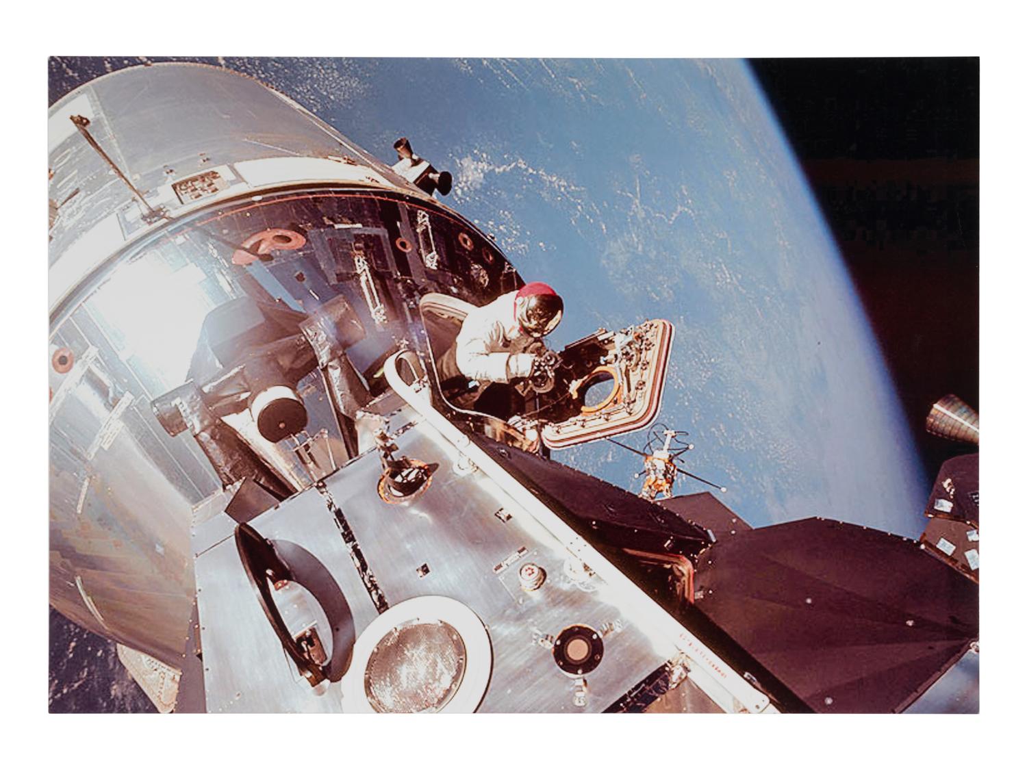[NASA - GEMINI 4]. A group of 6 photographs relating to the Gemini 4 spacewalk. 1964.