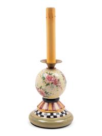 A Mackenzie Childs Marble Collection Desk Lamp