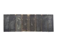 [LINCOLN, Abraham (1809-1865)]. A wallet-style leather bill-book purportedly owned by Lincoln. Ca. 1840s-50s.
