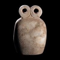 A Near Eastern Calcite Spectacle Idol