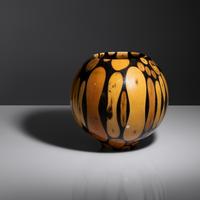 Bundled Mosaic wood vessel, 2000
