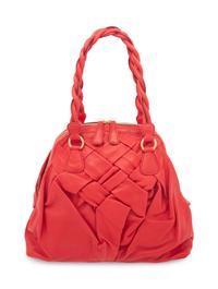 Valentino, Red Nappa Leather Bag