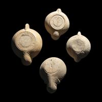 Four Roman Terracotta Lamps