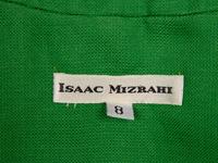 Isaac Mizrahi, Green Ruffle Cuff Jacket