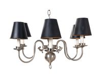 A Flemish Baroque Style Six-Light Chandelier