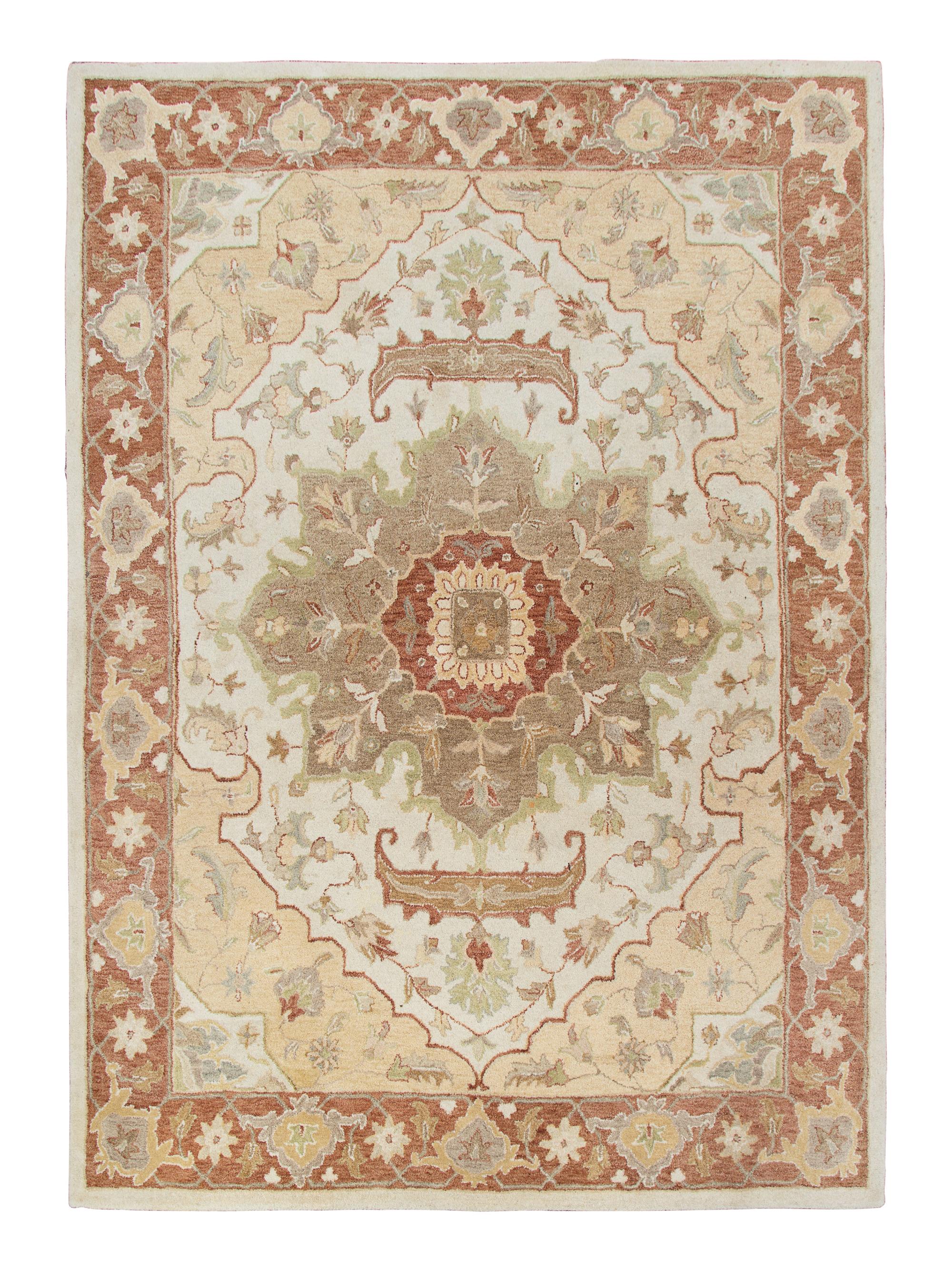 An Agra Wool Rug — 20TH CENTURY