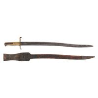 Confederate Saber Bayonet Attributed to Leech & Rigdon with Cook & Brother Type Hilt
