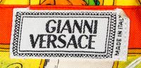 A Gianni Versace Silk Atelier Print Shirt, Size 50.