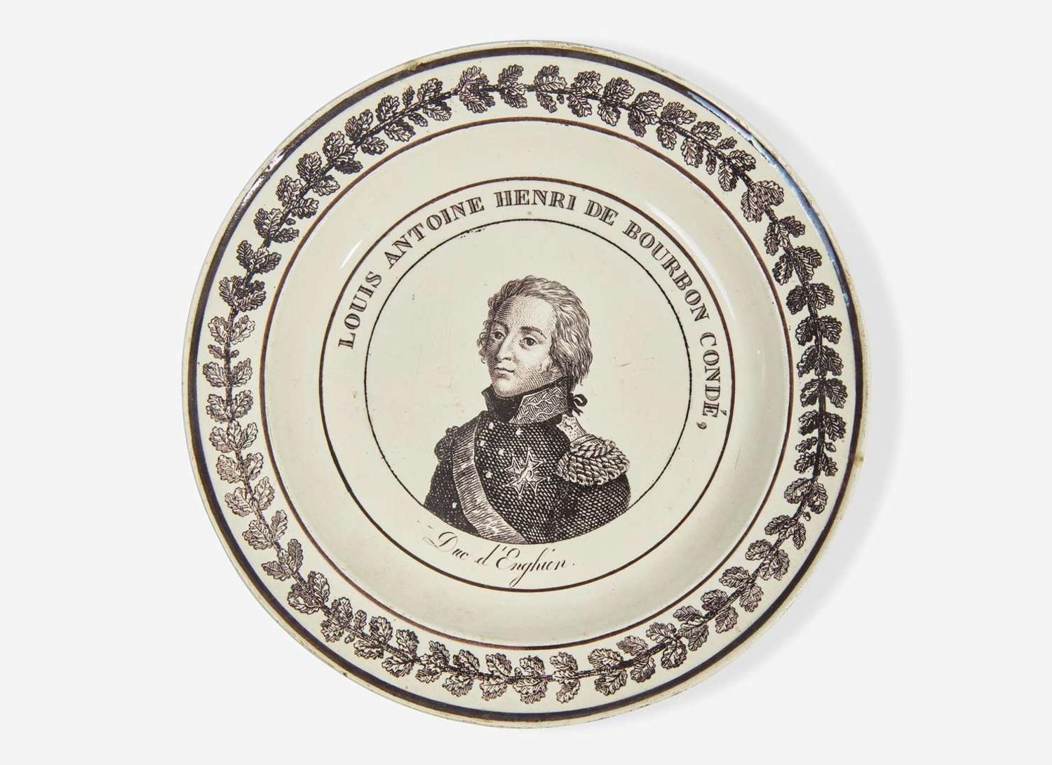 A Wedgwood Pearlware Plate, UK, early 19th century